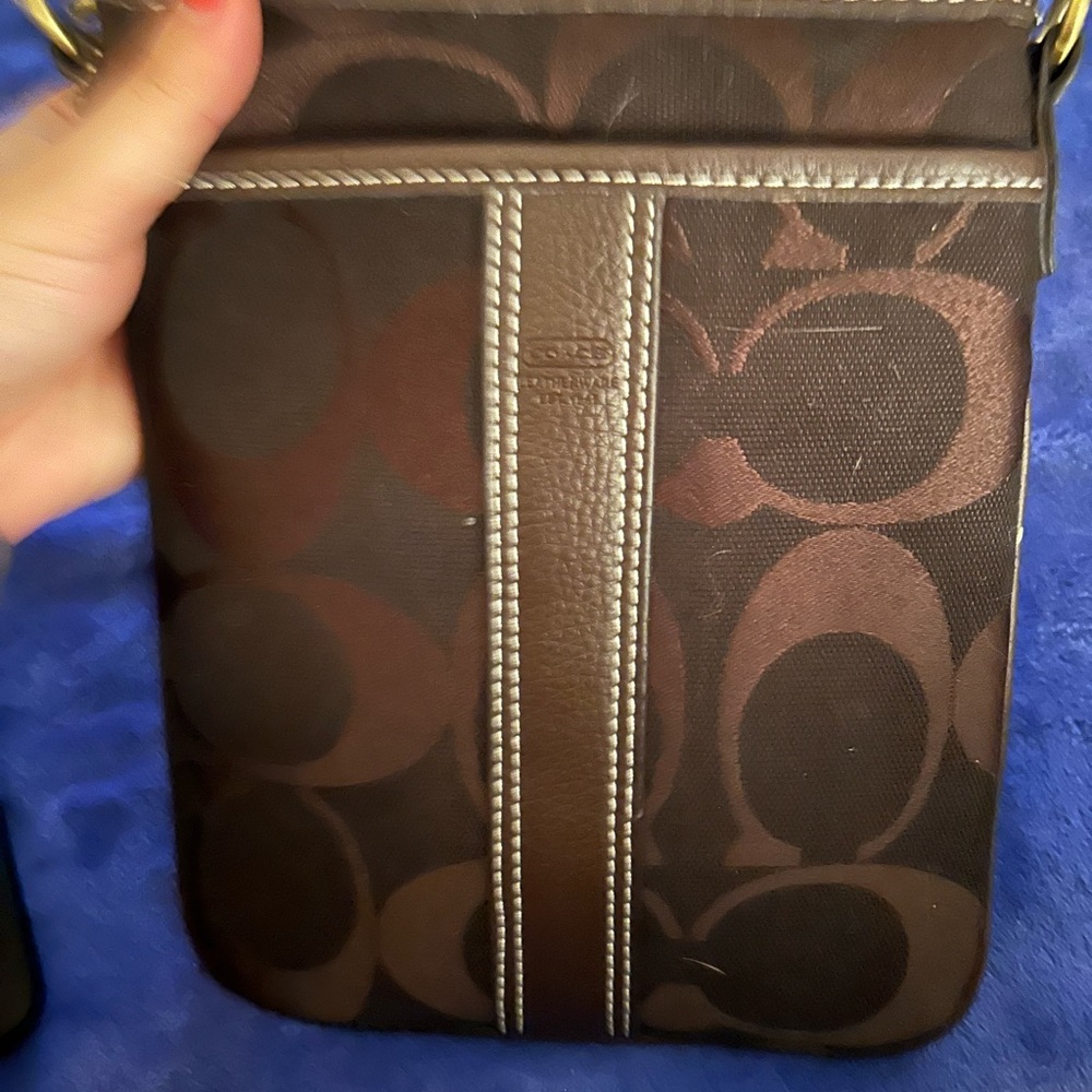 Brown Coach Crossbody